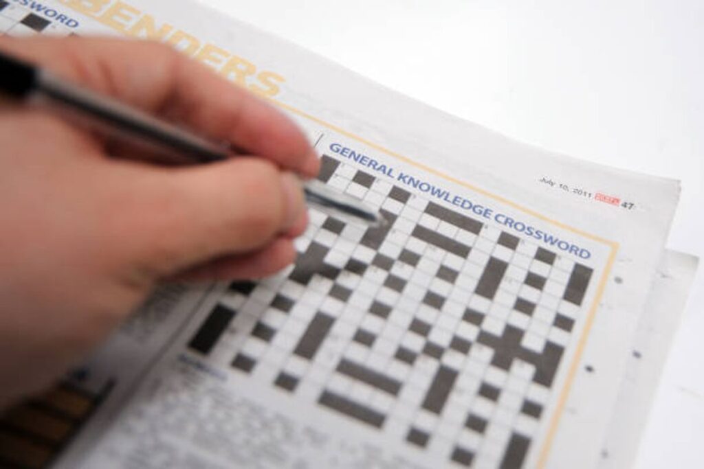 English Crossword