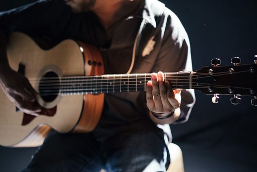 7 String Guitar Playing